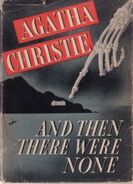 And Then There Were None US First Edition Cover 1940