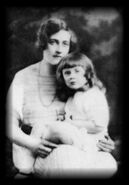 Agatha with her daughter Rosalind