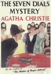 The Seven Dials Mystery First Edition Cover 1929