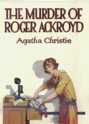 The Murder of Roger Ackroyd First Edition Cover 1926