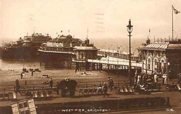 Brighton West Pier circa 1920
