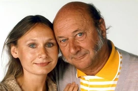 Angela and Donald Pleasence