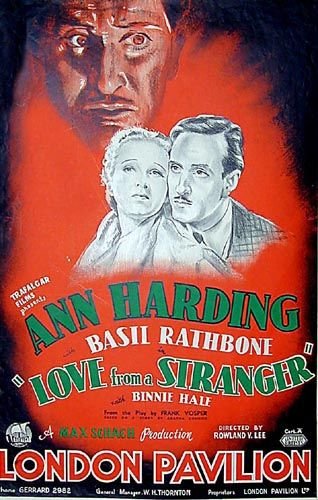 Love From a Stranger movie poster