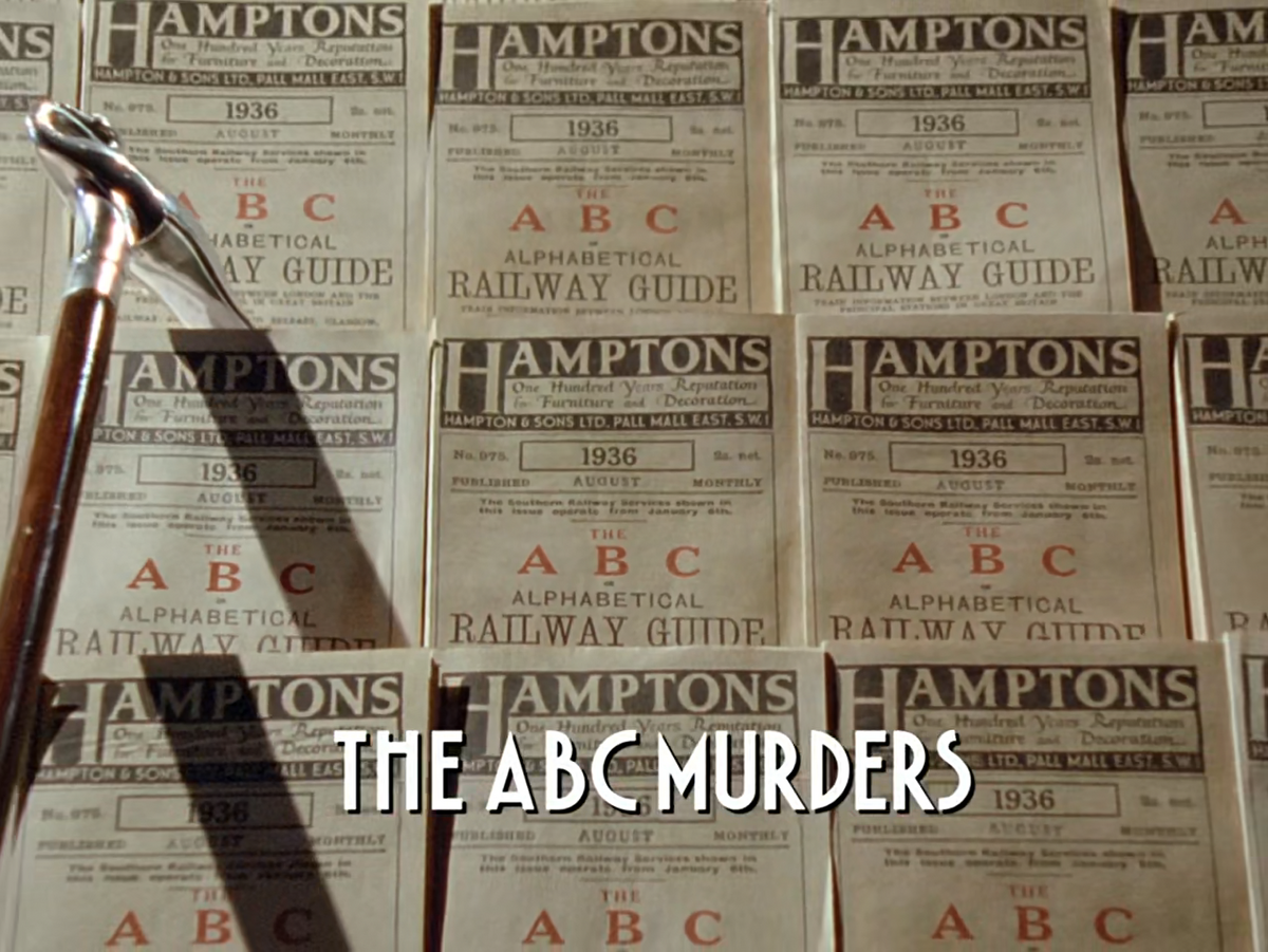 The ABC Murders (Agatha Christie's Poirot episode) | Agatha Christie