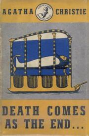 Death Comes as The End First Edition Cover 1945