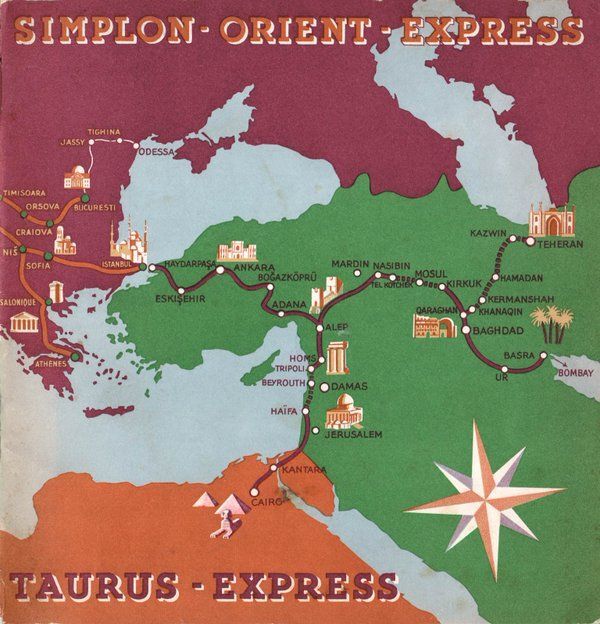 The Taurus Express to Iraq and Egypt: Three Continent Train