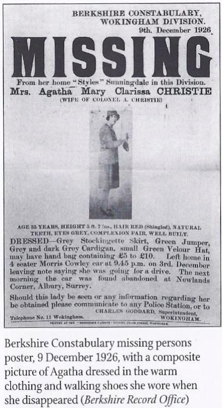 did agatha christie disappear did agatha christie disappear