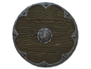 medieval buckler shield