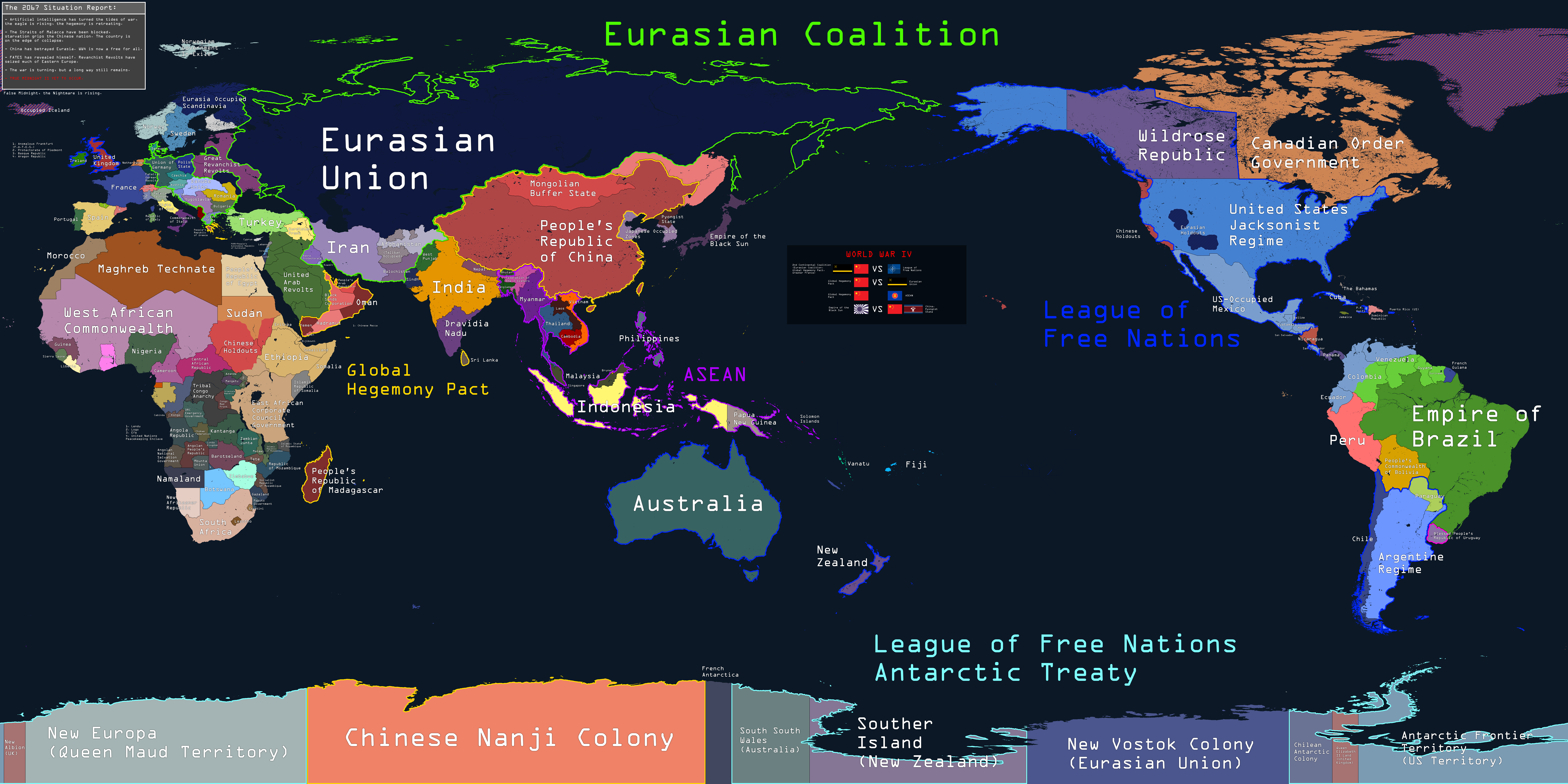 Manifest Destiny has no limits” : r/imaginarymaps