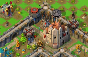 A picturesque keep with honor items