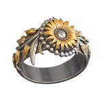 RING OF SUNFLOWER (66 KB) RING OF SUNFLOWER