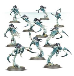Dreadscythe Harridans miniatures