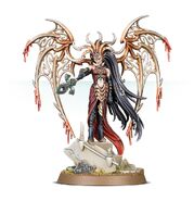Morathi, the High Oracle of Khaine, her aelven form