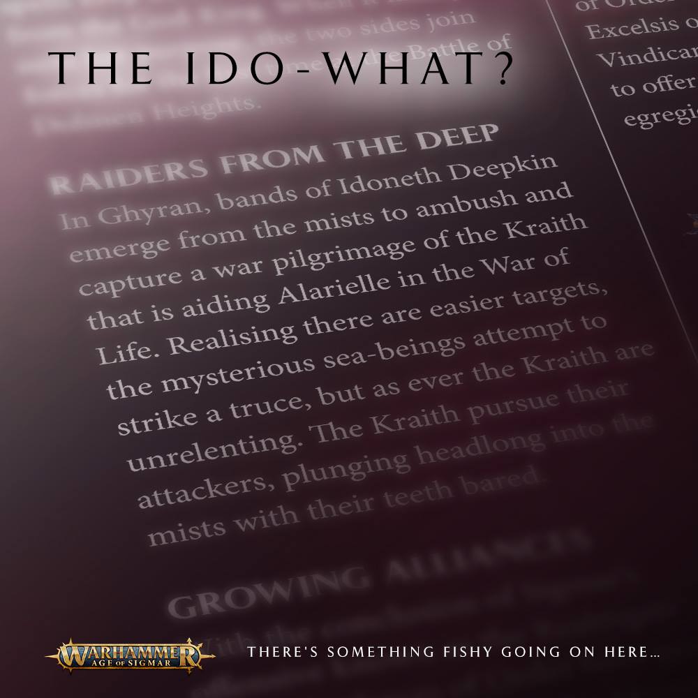 Warhammer Age of Sigmar Idoneth Deepkin Volturnos (Gebraucht) in Le