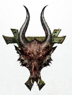 Horned Rat Head