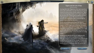 The cold ice and hot sands meet