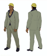 Kingpin's introduction cutscene character model
