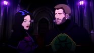 Persephone and Lucas Brimstone as LEGION ministers