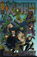 On the cover of X-Men: Alpha