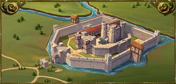Medieval royal palace