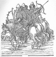 Muscovite Cavalry Archers by Baron Sigmund von Herbertstein