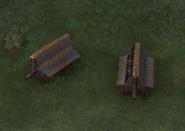 A pair of Battering Rams