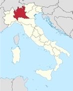Lombardia (Lombardy) real world location[1]