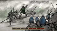 Shu forces commanded by Liu Bei at the Battle of Red Cliffs
