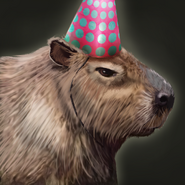 Capybara profile avatar from the Ageiversary Event (2022).