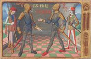 La Hire and Jean Poton de Xaintrailles; 15th century