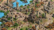 Un pueblo georgiano.