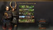 Act I: Japan campaign screen in Age of Empires III: Definitive Edition
