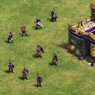 All generic units trained at the Barracks