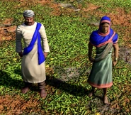 In-game Hindu Villagers in the Definitive Edition