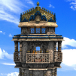 Scenario-specific Indian tower icon.