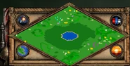 Oasis minimap in Age of Empires II: Definitive Edition