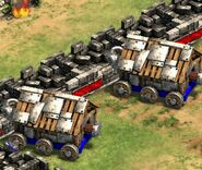 A couple of Siege Rams in the Definitive Edition