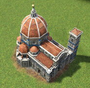In-game Basilica in the Commerce/Fortress Age