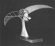 Chinese winged flying rocket-bomb