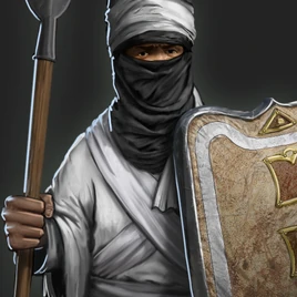 Desert warrior portrait aoe3de