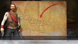 Raid on the Caribbean splash AoE3DE