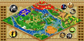 The Royal Peacock map
