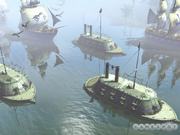 Warships fog