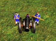 Heavy Cannon in Bombard mode model