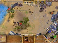 Despite Kastor discouraging to siege the enemy city without the Guardian, it is actually possible through sheer force.