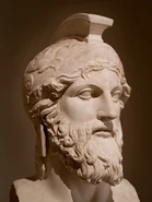 5th−4th century BC bust of Miltiades at National Gallery of Slovenia, Ljubljana