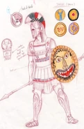 Concept art of the Hoplite