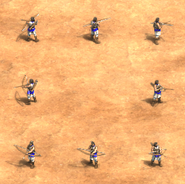 Views of the unit in Age of Empires II: Definitive Edition.