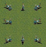 A group of Chariots in the original game