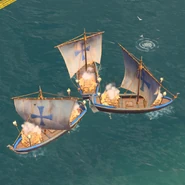 Knights Templar Demolition Ships
